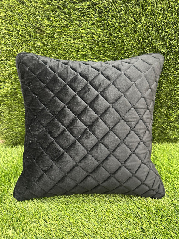 CUSHION COVERS CULTED SOLID SET OF 5 PCS
