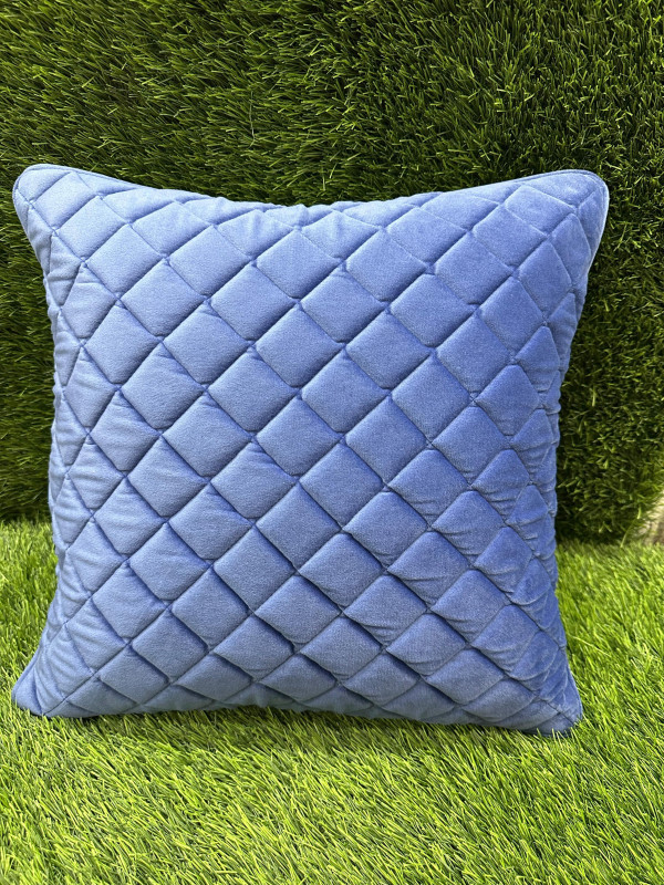 CUSHION COVERS CULTED SOLID SET OF 5 PCS