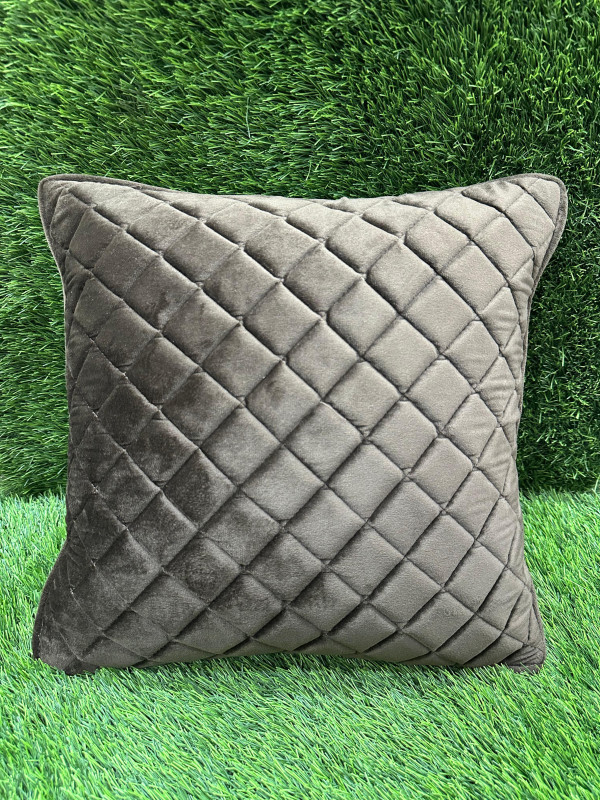 CUSHION COVERS CULTED SOLID SET OF 5 PCS