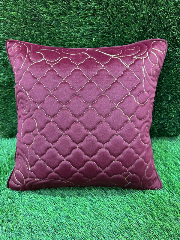 CUSHION COVERS CULTED SOLID SET OF 5 PCS